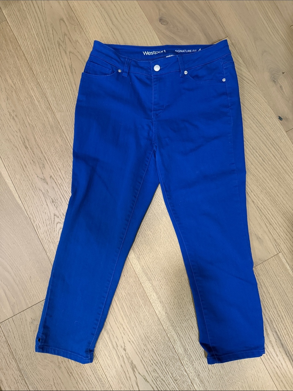 Westport Women's Cobalt Blue Ankle Jeans